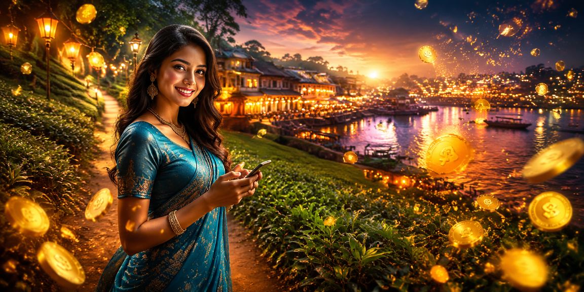 নারায়ণগঞ্জে চা বাগানে বসে মোবাইলে 7999bt ভিআইপি উপভোগরত একজন গেমার